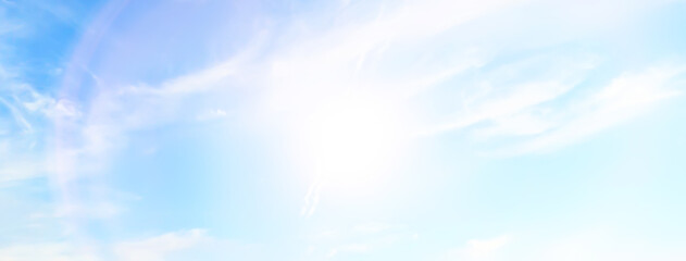 blue sky clouds background abstract skyline landscape nature paradise air