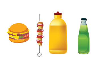 hamburger shish ketchup non-alcoholic