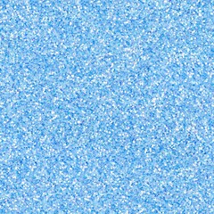 Bright light blue glitter, sparkle confetti texture. Christmas abstract background, seamless...