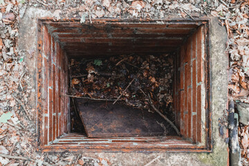 old wooden window