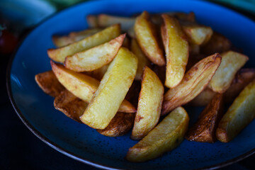 delicious home made wedges fries 