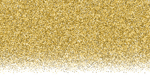 Gold triangles glitter luxury sparkling confetti.