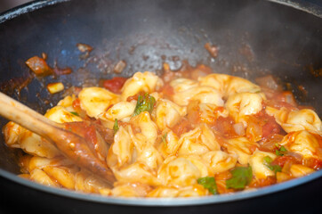 Capeletti - típica comida italiana