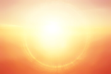 sunset sky gradient abstract sun light nature background