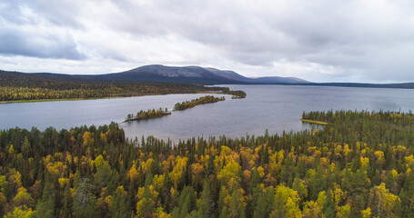 Esker on Pallasjarvi aerial 3