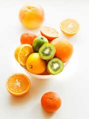 Fresh citrus fruits