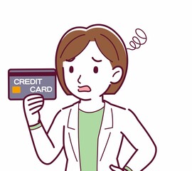 Young woman in a lab coat