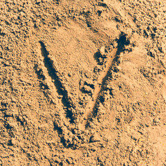 sand alphabet