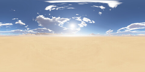 360 degree nature environment texture background. Landscape HDRI map. Equirectangular projection, spherical panorama
