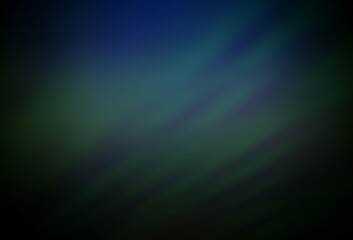 Dark Green vector blurred background.