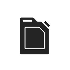 Fuel canister icon. oil industry, fuel technology, gasoline and petrol symbol. isolated vector image