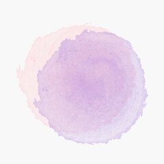 Abstract Watercolor on white background