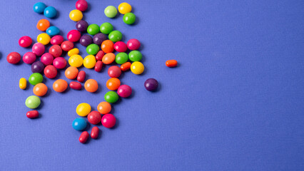 background, blue, board, bright, candies, candy, childhood, chocolate, closeup, coated, colorful, concept, confectionery, copy, delicious, dessert, easter, eat, food, fun, holiday, isolated, juicy, ma