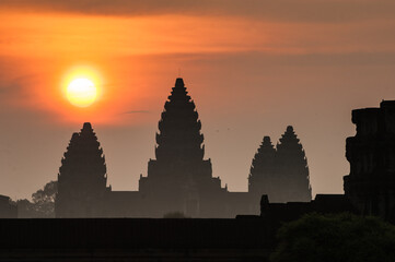 Sunrise in Angkor Wat - Siem Reap, Camboja