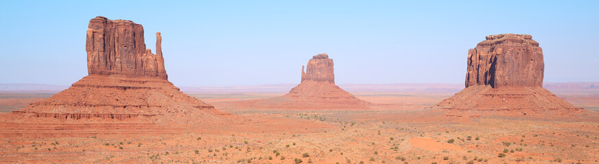 Monument Valley Tribal Park in Utah and Arizona, USA