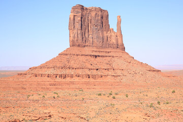 Monument Valley in Utah and Arizona, USA