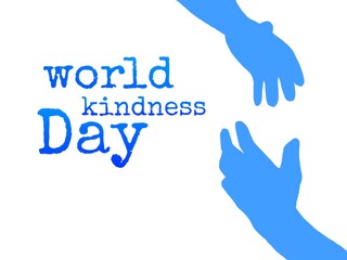 World kindness day illustration image of concept