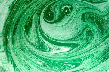 abstract background beautiful stains of green paint