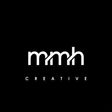 MMH Letter Initial Logo Design Template Vector Illustration