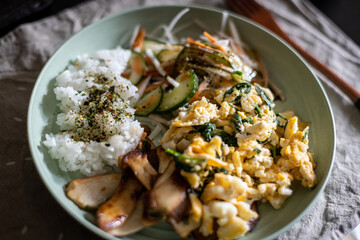 vegetarian dish on the table 