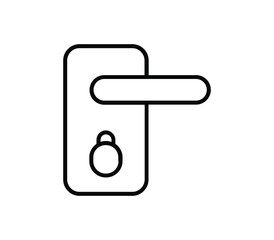 Door handle icon