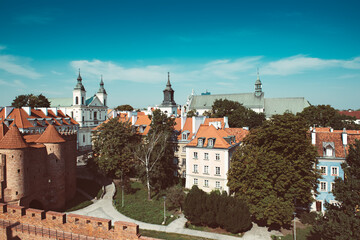 Barbacan in Warsaw