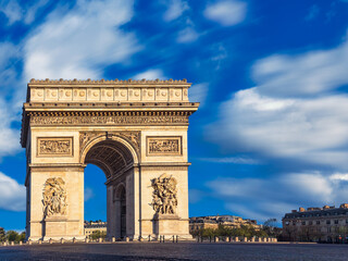 Obraz premium Arc De Triomphe, Paris, France. 