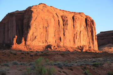 Monument Valley Tribal Park in Utah and Arizona, USA