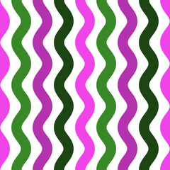 Seamless colorful wave pattern. Lines. Vector illustration
