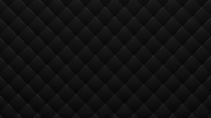 Rotated black cube boxes block background wallpaper
