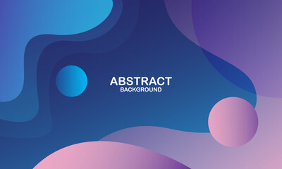 Colorful geometric background. Liquid color background design. Fluid shapes composition. Vector illustration
