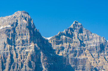 Rocky Mountains. Coastal Mountains. Maountain Thompson in Alberta, Banff. Canada.