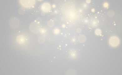 Bright beautiful star.Vector illustration of a light effect on a transparent background.	
