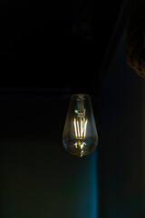 Led Filament rustic bulb yellow