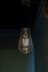 Led Filament rustic bulb yellow