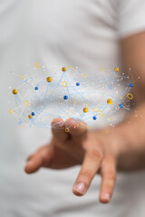 organization chart team concept networking