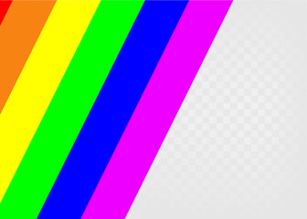 Background in LGBT colors For design.