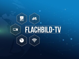 Flachbild-TV