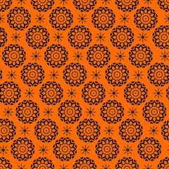 geometric shapes repeat pattern, background, textile and fabric, wallpaper
