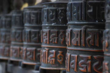 Prayer wheels, Nepal
