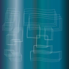 Hintergrund blautürkis Kästchen 3