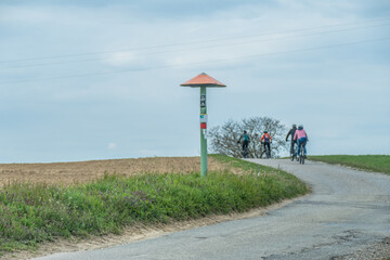 Markierung für Erdgasleitung und Pipeline