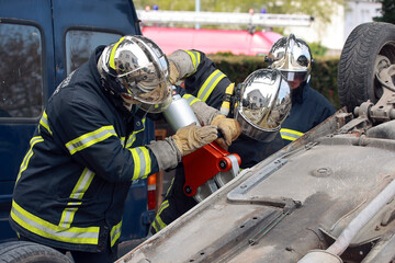 Pompiers France d&eacute;sincarc&eacute;ration 8