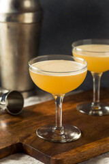 Refreshing Boozy Whiskey Daisy Cocktail
