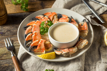 Homemade Steamed Stone Crab Claws