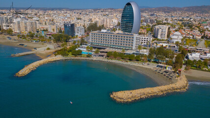 Fototapeta premium Limassol / Cyprus from the sky 