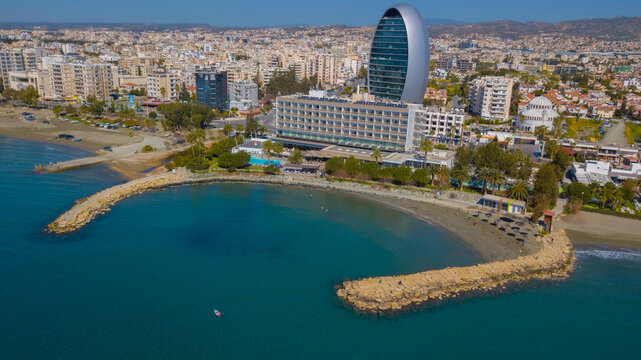 Limassol / Cyprus from the sky 