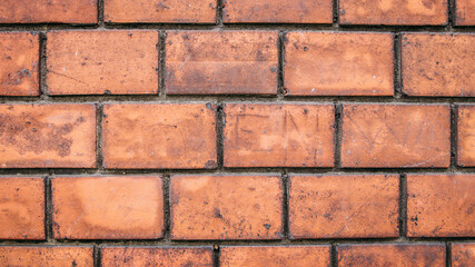 red brick wall, red bricks, red wall. red background