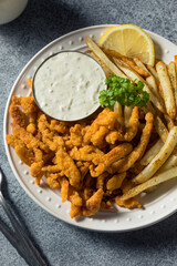 Homemade Fried Clam Strips