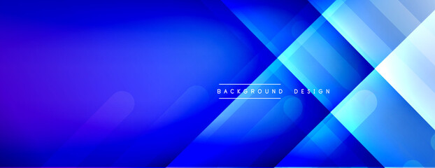 Dynamic lines abstract background. 3D shadow effects and fluid gradients. Modern overlapping forms